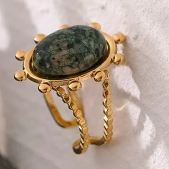 18k Gold PlatedStainless steel waterproof .. - Picture 1 of 6